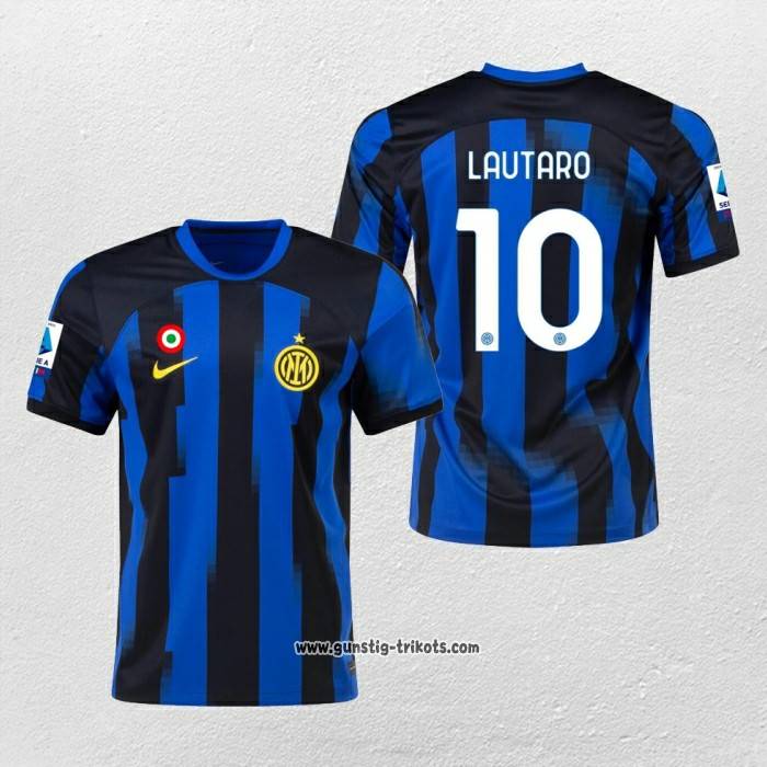 Inter Milan Spieler Lautaro Heimtrikot 2023-2024